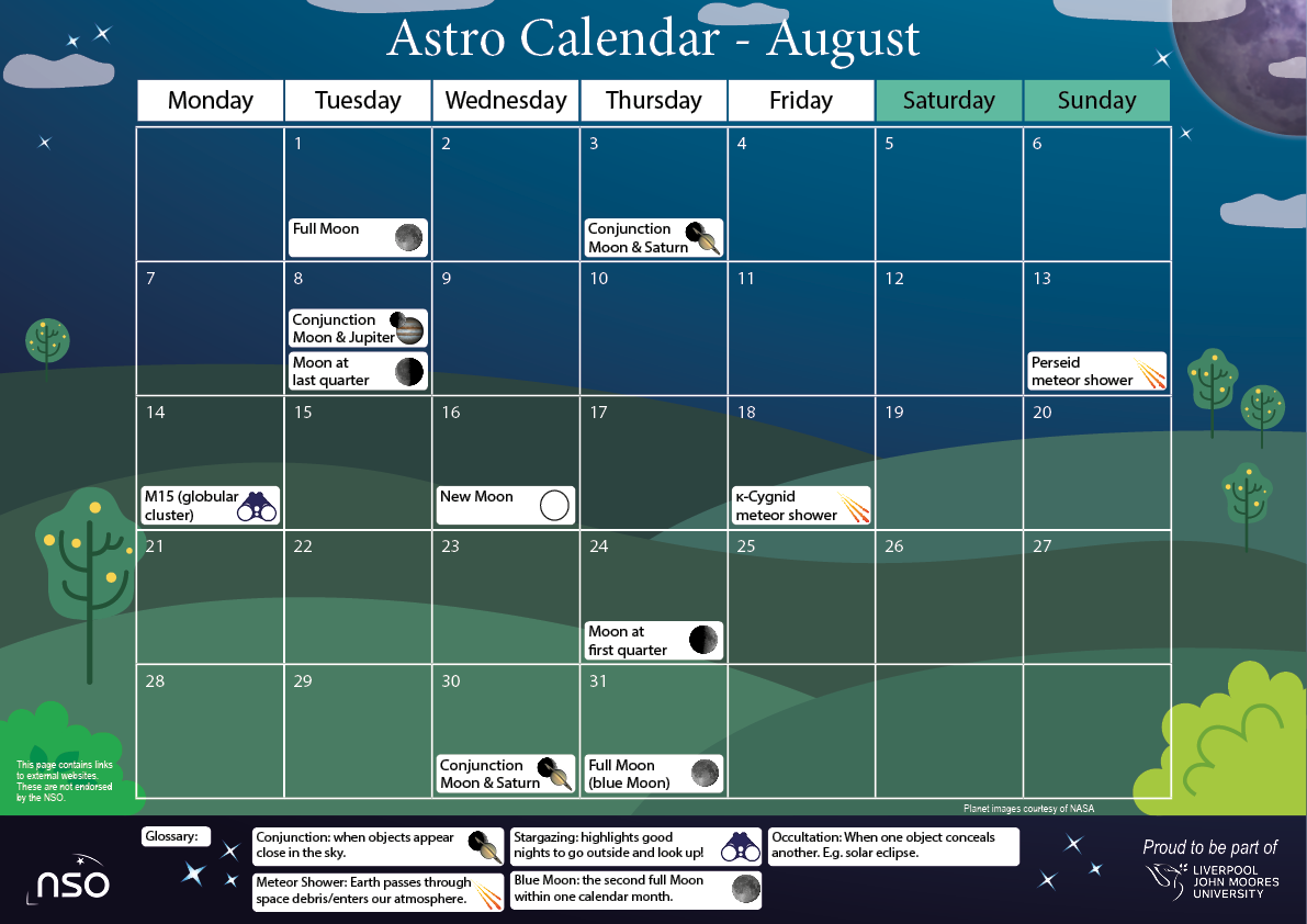 AstroCal July