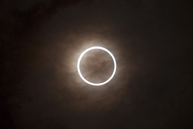 Annular solar eclipse