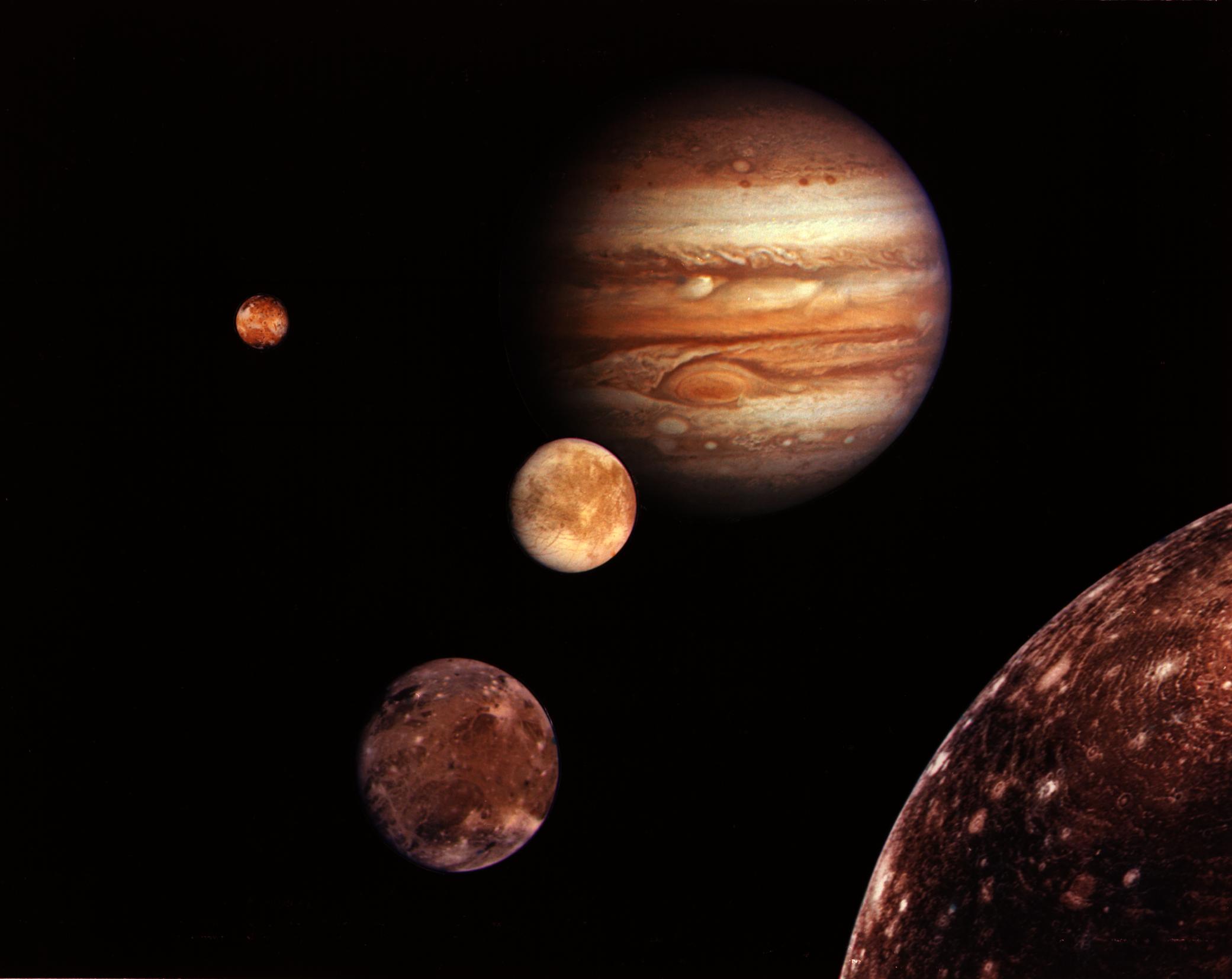 Jupiter's Moon montage