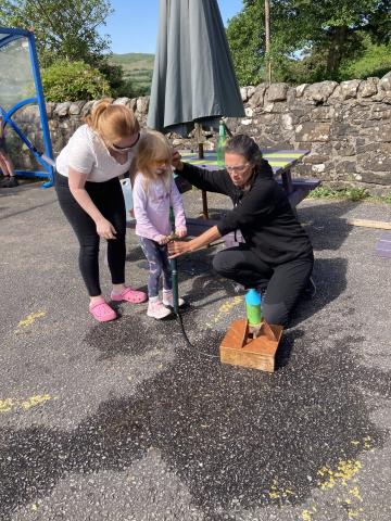 Rocket launches on Isle of Mull