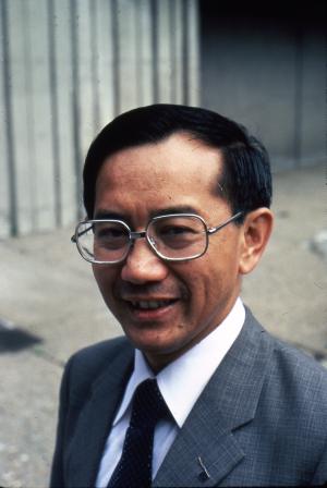 Bambang Hidayat at the International Astronomical Union (IAU) meeting,Montreal,Canada