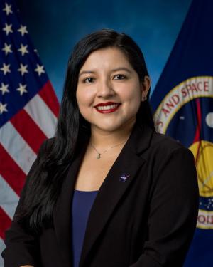 A NASA photo of Rosa Avalos-Warren